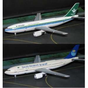  Aeroclassics Saudia & Saudi Arabian A300B4 Model Plane 