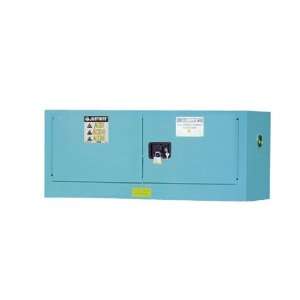   Blue Piggyback Safety Cabinet, 12 gallon   2 self close doors   891322