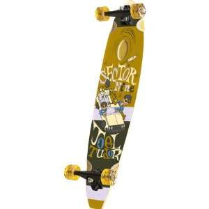 Sector 9 Mr Tudor Complete Skateboard   Brown / 38.3 L x 8.75 W x 27 