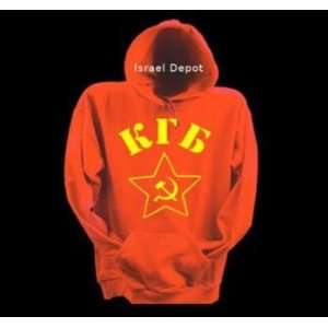  KGB Soviet CCCP Russian Secret Red Star Sweatshirt Hoodie 