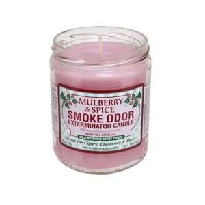  Mulberry & Spice   13oz Smoke Odor Exterminator Candle 