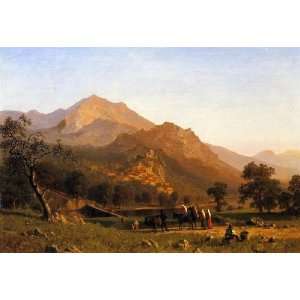     Albert Bierstadt   24 x 16 inches   Rocca De Secca