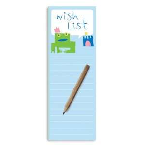 Wish List Magnetic To Do List Notepad & Pencil  Kitchen 