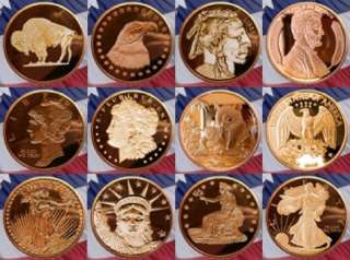 2012 ♦♦ 12 NEW COINS ♦ 12 Different Designs ♦ 1 oz each 