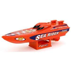  RC Mini Wave Red Sea Rider RTR Electric Boat Toys & Games