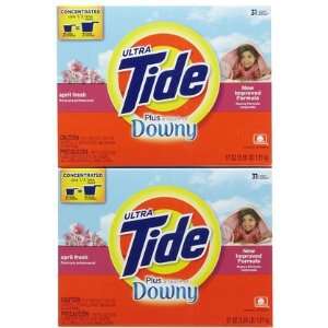  Tide Ultra with Touch of Powder Detergent, April Fresh, 57 oz 