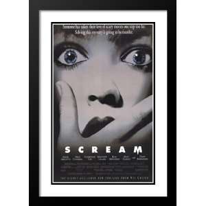  Scream 32x45 Framed and Double Matted Movie Poster   Style 