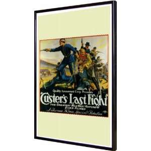  Custers Last Fight 11x17 Framed Poster