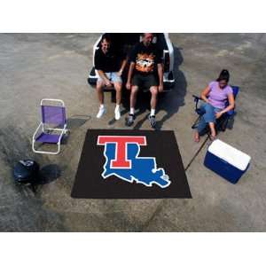  Custom Made   2062   Louisiana Tech Tailgater Rug 6072 