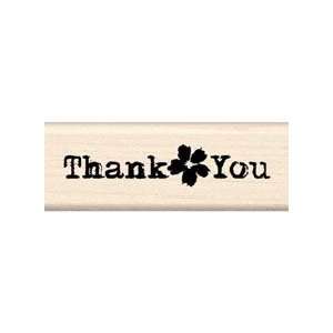  THANK YOU SCRAPBOOKING WOOD MOUNTED RUBBER STAMP Arts 