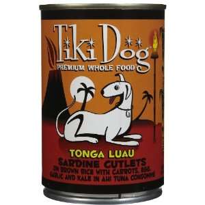   Dog Tonga Luau Sardine Cutlets on Brown Rice   12x14oz