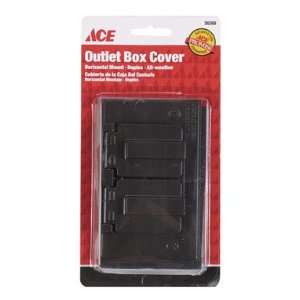  5 each Ace Weatherproof One Gang Horizontal Cover (36268 