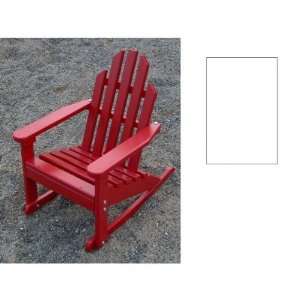  Kiddie Rocking Chair by Prairie Leisure Designs (Satin 