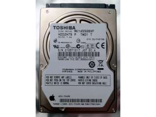Toshiba 160 GB 2.5 SATA Laptop Hard Drive 5400 RPM Tested Free 