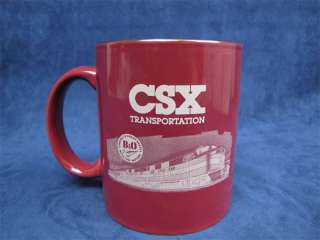 New Coffee Mug CSX Philadelphia Wilmington Xmas Train  