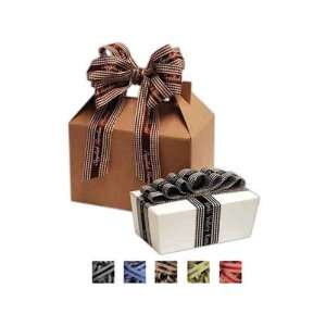  Roll of personalized gingham ribbon with satin stripe 