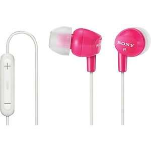  New  SONY DREX12IP/PNK EX EARBUDS WITH IPOD® REMOTE (PINK 