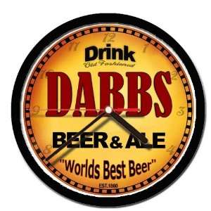  DABBS beer ale wall clock 