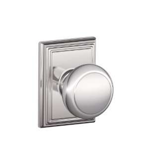  Schlage F10AND625ADD F Series Polished Chrome Passage 