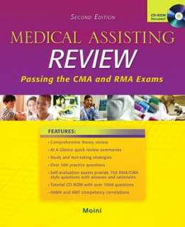   RMA Exams by Jahangir Moini, McGraw Hill Companies, The  Paperback