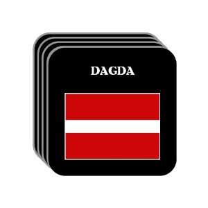  Latvia   DAGDA Set of 4 Mini Mousepad Coasters 