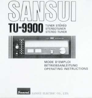 SANSUI SERVICE MANUAL HI FI AMP AUDIO REPAIR PDF cd  