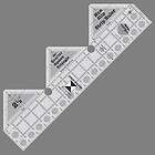 45 Degree Strip Quilt Ruler For Triangles CREATIVE GRIDS Half Square 