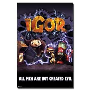  Igor Brain Scamper Poster 22X34 Created Evil 9783