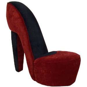    Triad Upholstery SC R Shoe Shaped Chair in Red SC R
