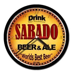  SABADO beer and ale cerveza wall clock 