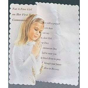  For a Fine Girl on Her First Holy Communion Card (SFI 
