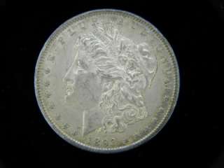 1893 $1 Morgan Dollar AU /C 515  