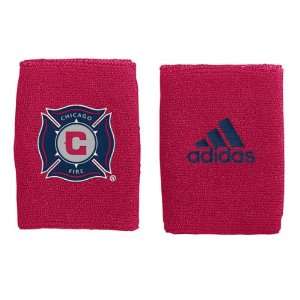 Chicago Fire Red adidas Soccer Team Wristband Sports 