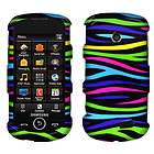 For AT&T Samsung A817 Solstice 2 Rainbow Zebra 2D Accessory Hard Case 