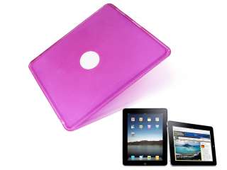 Pink Soft Gel Case Skin Cover for Apple iPad 3G WiFi  