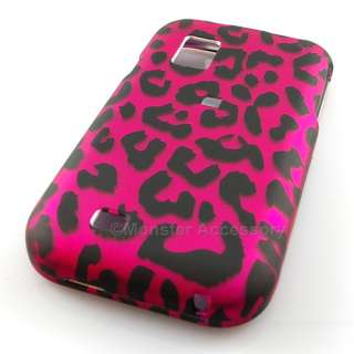 Pink Leopard Hard Case Cover For Samsung Fascinate i500  