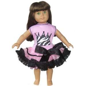  New Princess Tutu Outfit fit American Girl Doll clothes 