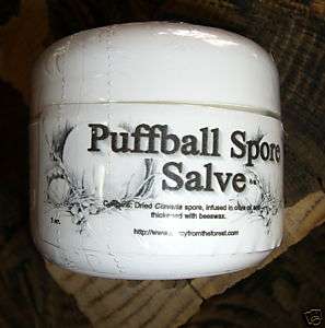 PUFFBALL SPORE SALVE 1 oz. Jar  