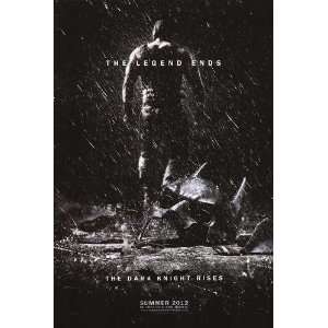  Dark Knight Rises 27 X 40 Original Theatrical Movie Poster 