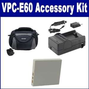  Sanyo Xacti VPC E60 Camcorder Accessory Kit includes SDC 