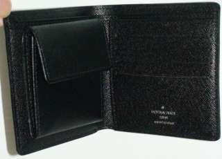 Louis Vuitton Black Gray Damier Graphite Mens Coin Wallet  