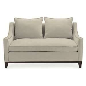   Loveseat, Two Tone Oxford, Natural, Standard