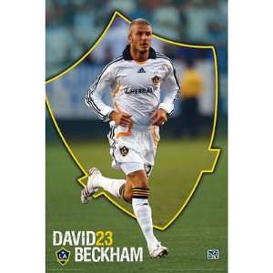   Los Angeles Galaxy (David Beckham) Sports Poster Print