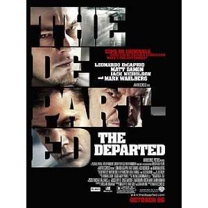  The Departed Original Double Sided Movie Theater Poster 