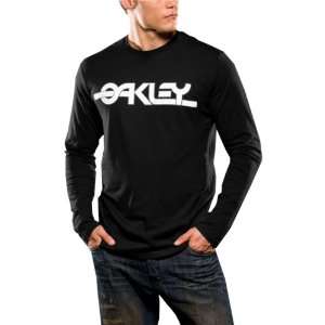  Oakley Flashback Mens Long Sleeve Race Wear T Shirt/Tee w 