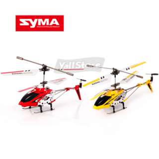 Syma S107g 3 Channel RC Helicopter 3CH Remote Control GYRO Red and 