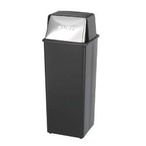  Safco Model Reflections By Safco Push Top Receptacle, 21 