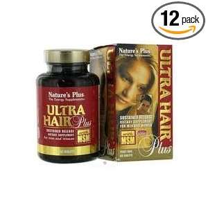  Ultra Hair Plus 60 Tablets 12PACK
