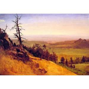   Wasatch Mountains Albert Bierstadt Hand Painte