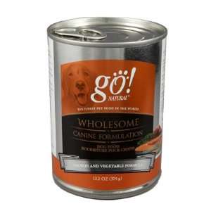  Go Canned Dog Food, Salmon and Vegetable Formula (Pack of 